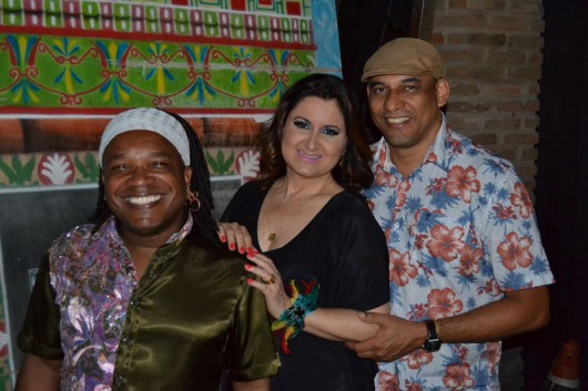 Igbonan Rocha, Wilma Araujo e Marcus Vinícius