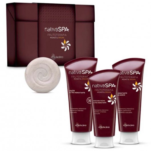 O Boticário diversifica presentes para Dia dos Namorados Estojo Nativa Spa