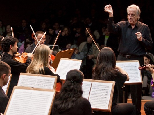 Maestro para alunos Maestro Joao Carlos Martins (Foto: Fernando Mucci)