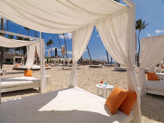 Resorts Paradisus Punta Cana e Paradisus Palma Real oferecem crédito de até US$ 1,5 mil para férias de julho Palma Real, Gabi Beach