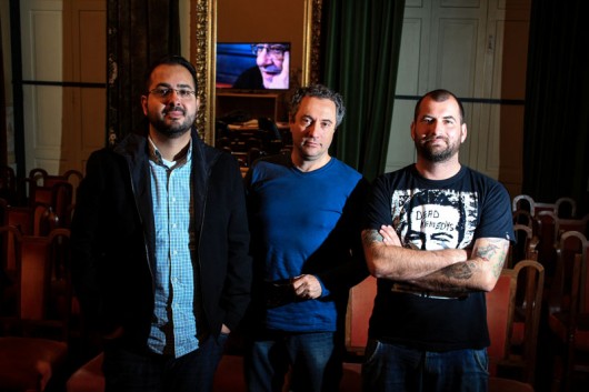 Curadoria e comissões se reúnem para escolher os concorrentes do 41° Festival de Cinema de Gramado Comissão de curtas gaúchos (Foto: Gustavo Vara)