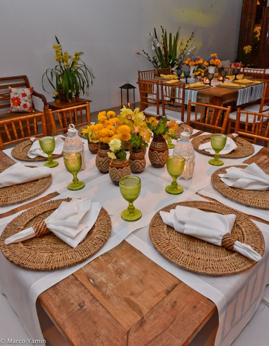 Ardhentia inaugura novo espaço de eventos em Ilhabela Decoração para eventos (Foto: Marco Yamin)