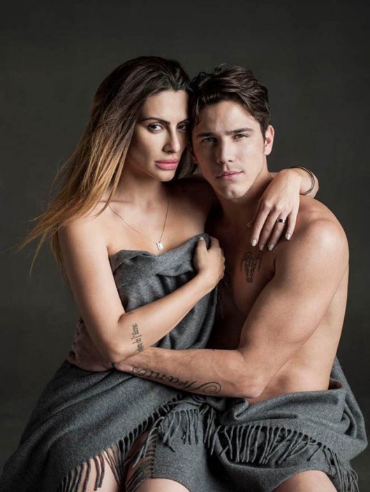 Exclusivo: o primeiro ensaio de capa de Cleo Pires e Rômulo Arantes Neto Cleo Pires e Romulo Arantes ( Fotos: J.R Duran)