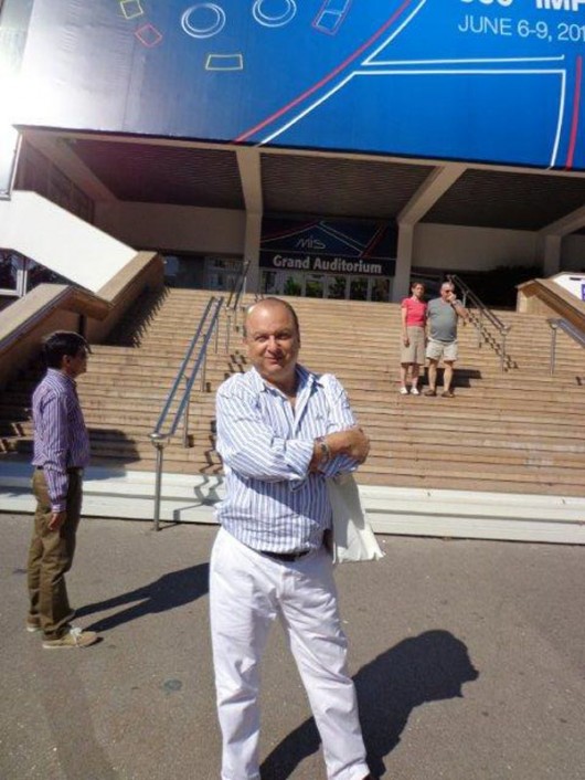 Cannes - Riviera Francesa No Palácio do festival de Cinema