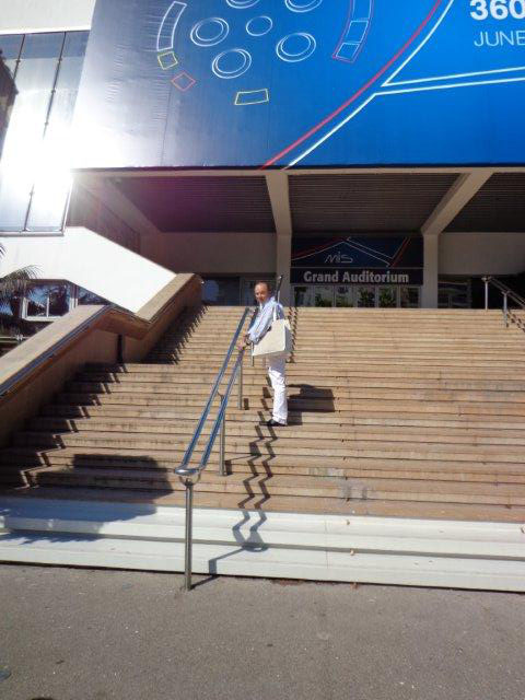 Cannes - Riviera Francesa Escadaria do Palais des Festivals: alvo mundial