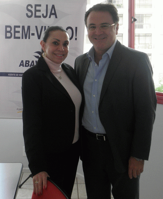 Visita à ABAV/SC Ely Silveira e Vinícius Lummertz
