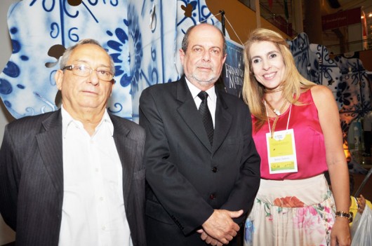 Na inauguração da nova sede da OAB/AL, em Maceió, Paulo Vasquez, Lula Rezende e Fernanda Marinela