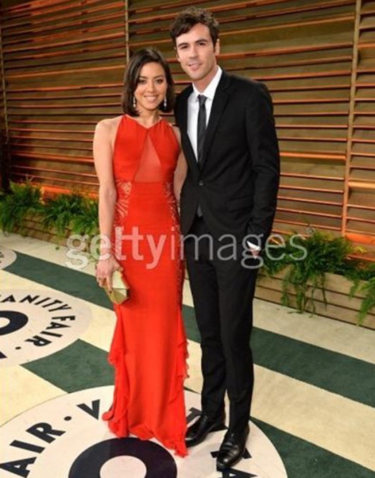 Selena Homez e Aubrey Plaza vão à festa Pós-Oscar de Emilio Pucci Aubrey Plaza