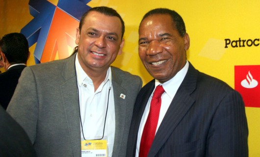 20ª edição do Workshop & Trade Show CVC 2014 O vice-prefeito de São Bernardo do Campo e cantor Frank Aguiar, o reitor da Universidade Zumbi dos Palmares e presidente da AFROBRAS, Prof. Dr. José Vicente