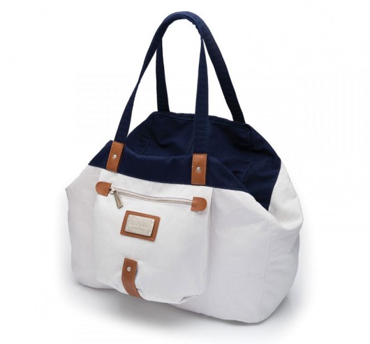 COM QUE BOLSA EU VOU HOJE?? Bolsa Bicolor Gelo