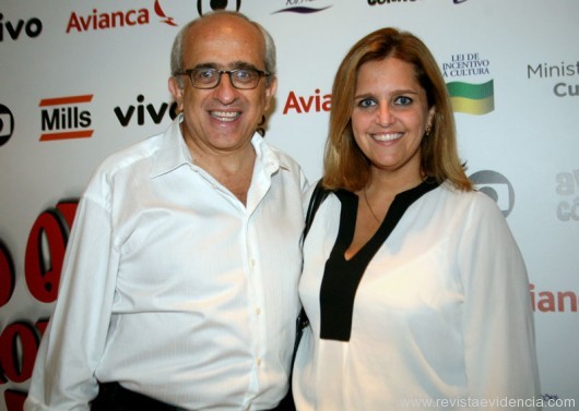 Da presidência das Linhas Aéreas Avianca, José Efromovick com a gerente de Marketing Flavia