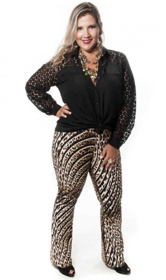 Stampas Plus Size Legging