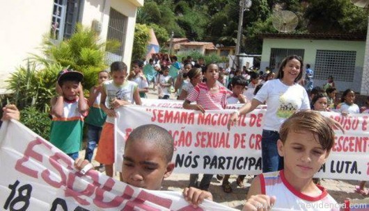 Maragogi promove caminhada em alusão ao Dia Nacional de Combate ao abuso Sexual de Crianças e Adolescentes Maragogi no combate a violência sexual