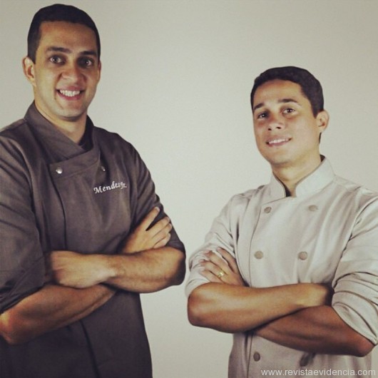 Chefs Antônio Mendes e Thiago Falcão