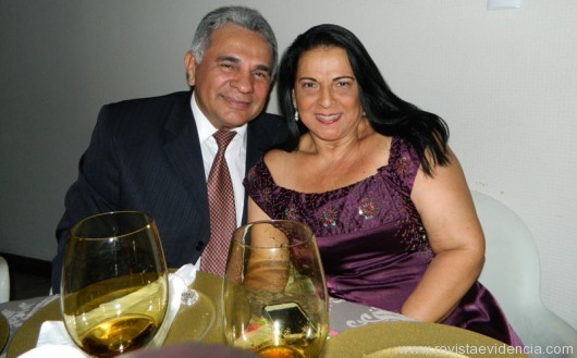 Cel. Albérico Ramos e sua mulher, Geneildes Carvalho