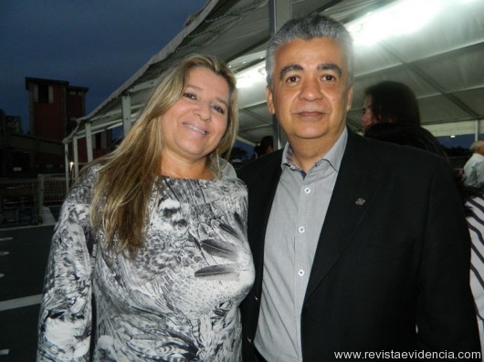 O casal Rosana e André Luiz Macena de Lima 
