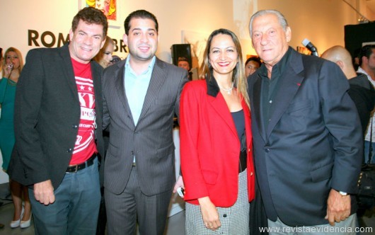 Turma de amigos, Denis Moraes, Marcelo Matarazzo com Cris Zanyne e o empresário Humberto Verri