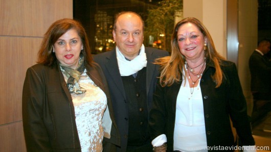 Os amigos, Beth Paim com o jornalista Ovadia Saadia e a diretora de Mkt do ministério de turismo de Israel, Cléo ickowicz
