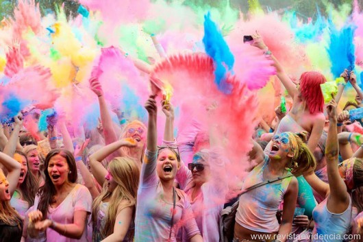 Holi Festival - Stuttgart (Imagem Internet)