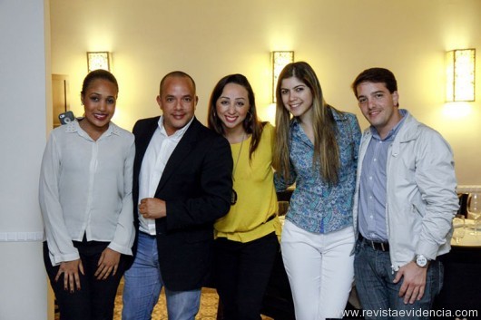 Lilian Santos, Vitorio Junior, Patrícia Mitiko, Aline Cruz e Lucio Lima