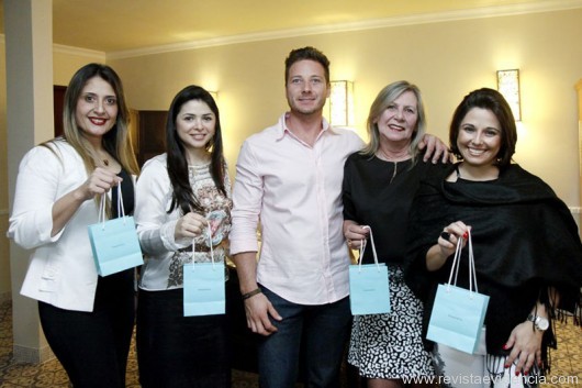 Silvana Borzi, Helen Granzote, Ramon Giraldi, Rosangela Carlet e Daniela Ines