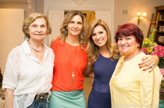Lia Bergamaschi Nogueira, Silvia Paula de Almeida, Debora Henriques e Lucia Ferreira