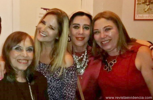 Vera Hime, Gisela Markeson, Yacy Nunes e Regina Rivelli