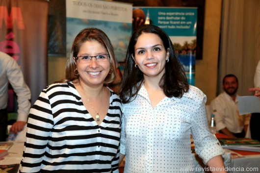 As editoras das revistas, Melhor viagem e ViaG Ana Carolina Melo e Amanda Leonel as melhores do seu segmento.