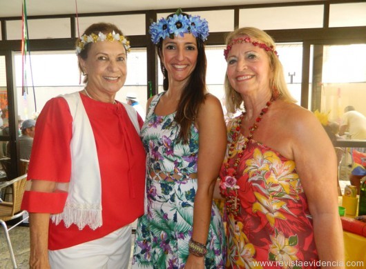 Mariza Pacheco Tavares, Simone Arecippo e Mádala Cristina Arecippo