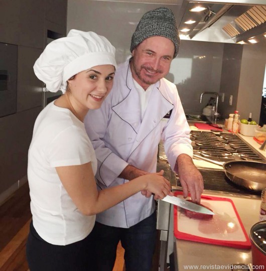 A chef Thais e Wanderley  (Foto: divulgação)