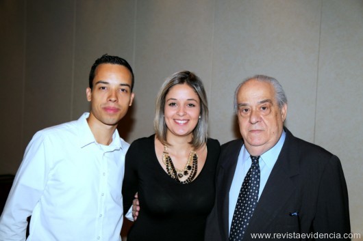 O da FENACTUR (Federação Nacional de Turismo) de São Paulo Felipe Pagliarini com o diretor, Vitor Daniel Almeida e Luana Barreto.