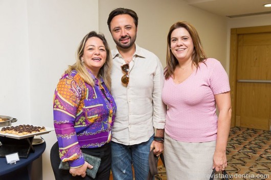 Juliana Abbate, Rodrigo Costa e Alessandra Marques