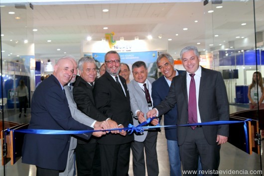 Abertura e Corte da fita inaugural do Salão Paranaense de Turismo realizado, no Expo Unimed, na capital paranaense em Curitiba (PR), um dos principais eventos do setor no sul do Brasil e Mercosul.