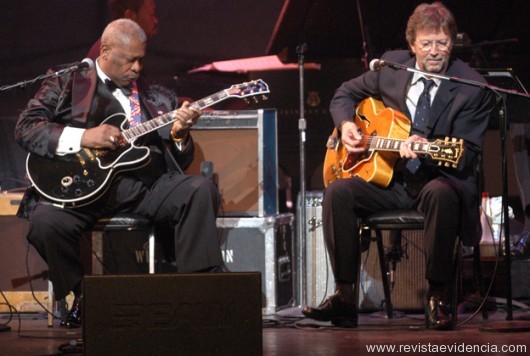 BB com Eric Clapton