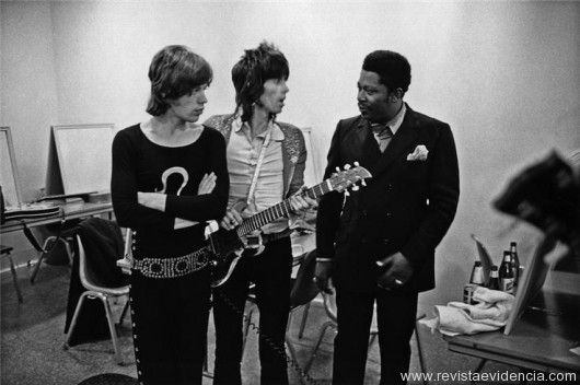 BB com Mick Jagger & Keith Richards 