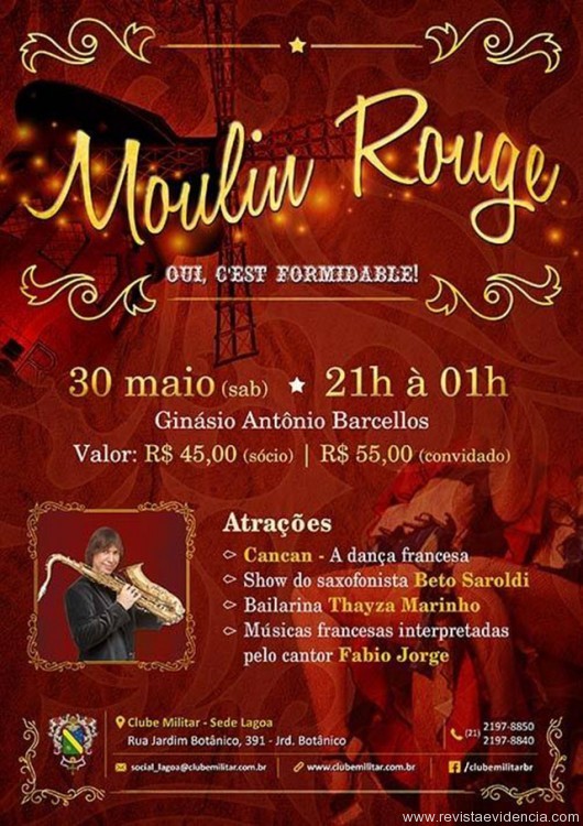 Moulin Rouge 30 de Maio
