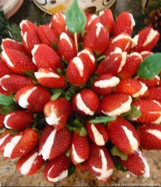 Buquet de Flores de Morango (Foto: divulgação)