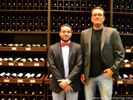 Os empresários Lutemberg Cavalcante e Erwan Delabriere