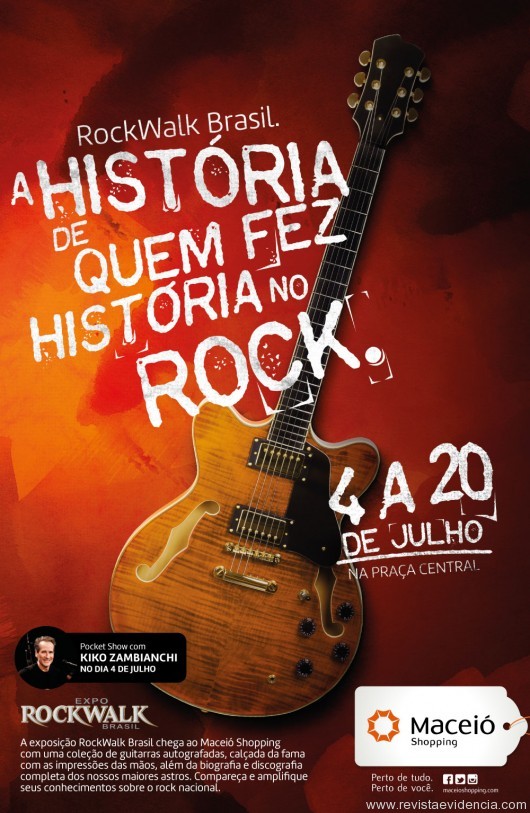 O Rock N’ Roll aterrissa no Maceió Shopping com a Expo RockWalk Brasil