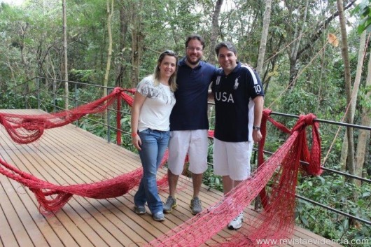 Claudia Gallasso, Daniel Polacchini e Luis Café