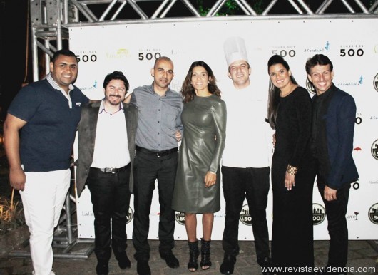 Equipe Andre Santos, Rodrigo Alk, Fabio Correia, Mariana Sodré Santoro, Chef Rafael Buongermino, Jacqueline Rodrigues e Roberto Nogueira