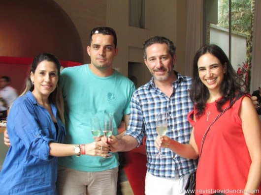 Leila Libardi, Gustavo Oliveira, Marcelo Macksoud e Silvana Lara Nogueira