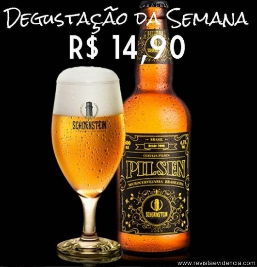 Degustação da semana – Cerveja Schornstein Pilsen 