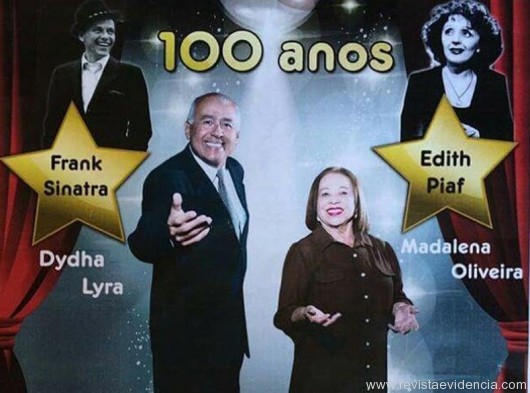 Celebração do centenário de Frank Sinatra e Edith Piaf