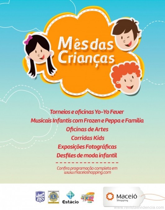 Maceió Shopping oferece programação diversificada para o Dia das Crianças