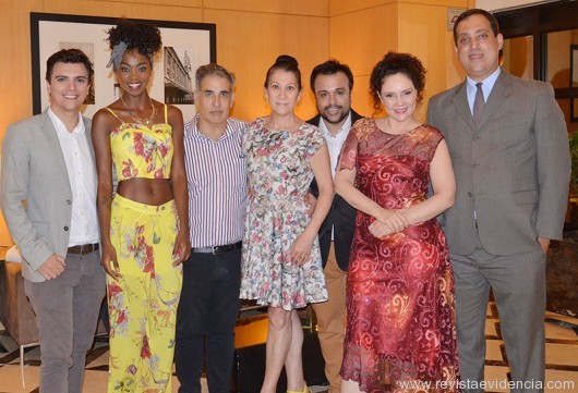 Osvaldo Novaes (empresário), Jéssica Córes (atriz), Luiz Villarino, (empresário), Margareth Abussamra (fotógrafa), Alessandro Monteiro (assessor de imprensa), Thais de Campos (atriz) e Vinícius Correa (gerente geral do hotel TRYP Jesuíno Arruda).