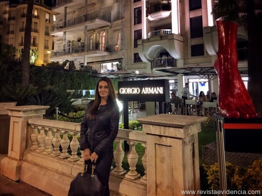 Cláudia em Cannes