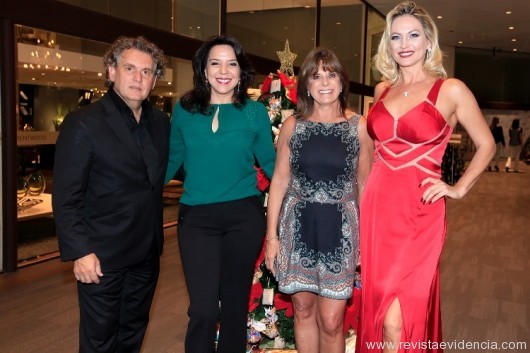 Angelo Derenze, Luciana Liviero, Joia Bergamo e Adriana Colin