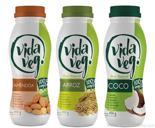 Linha de iogurtes veganos Vida Veg é novidade do Palato
