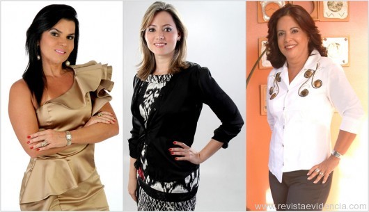 Dra. Claudia Toledo, nutróloga; Dra. Emmanuella Oliveira, cirurgiã plástica e Dra. Gilva Ramos, Oftalmologista